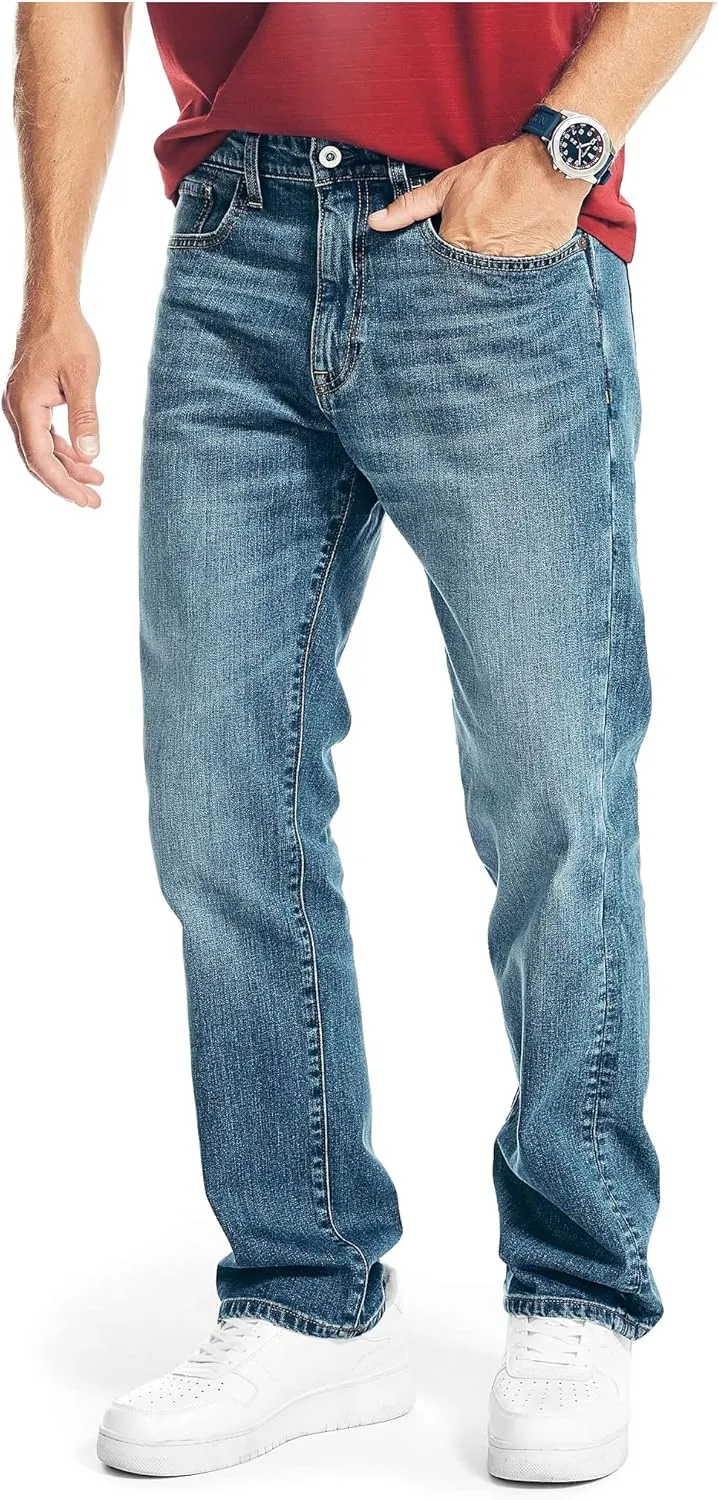 Nautica Men's Original Relaxed Stretch Denim
