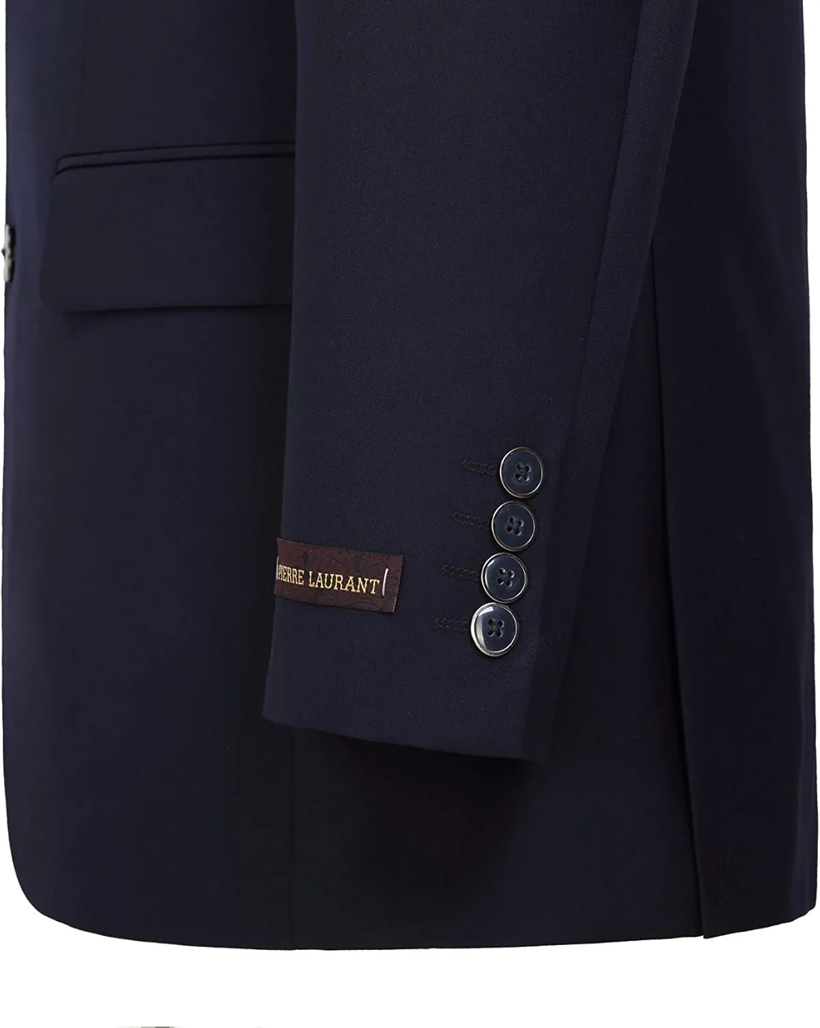 P&L Men's Premium Classic Fit 2 Piece Suit, 2 Button Blazer Jacket & Pants for Big and Tall, Daily Wear, Business & Wedding