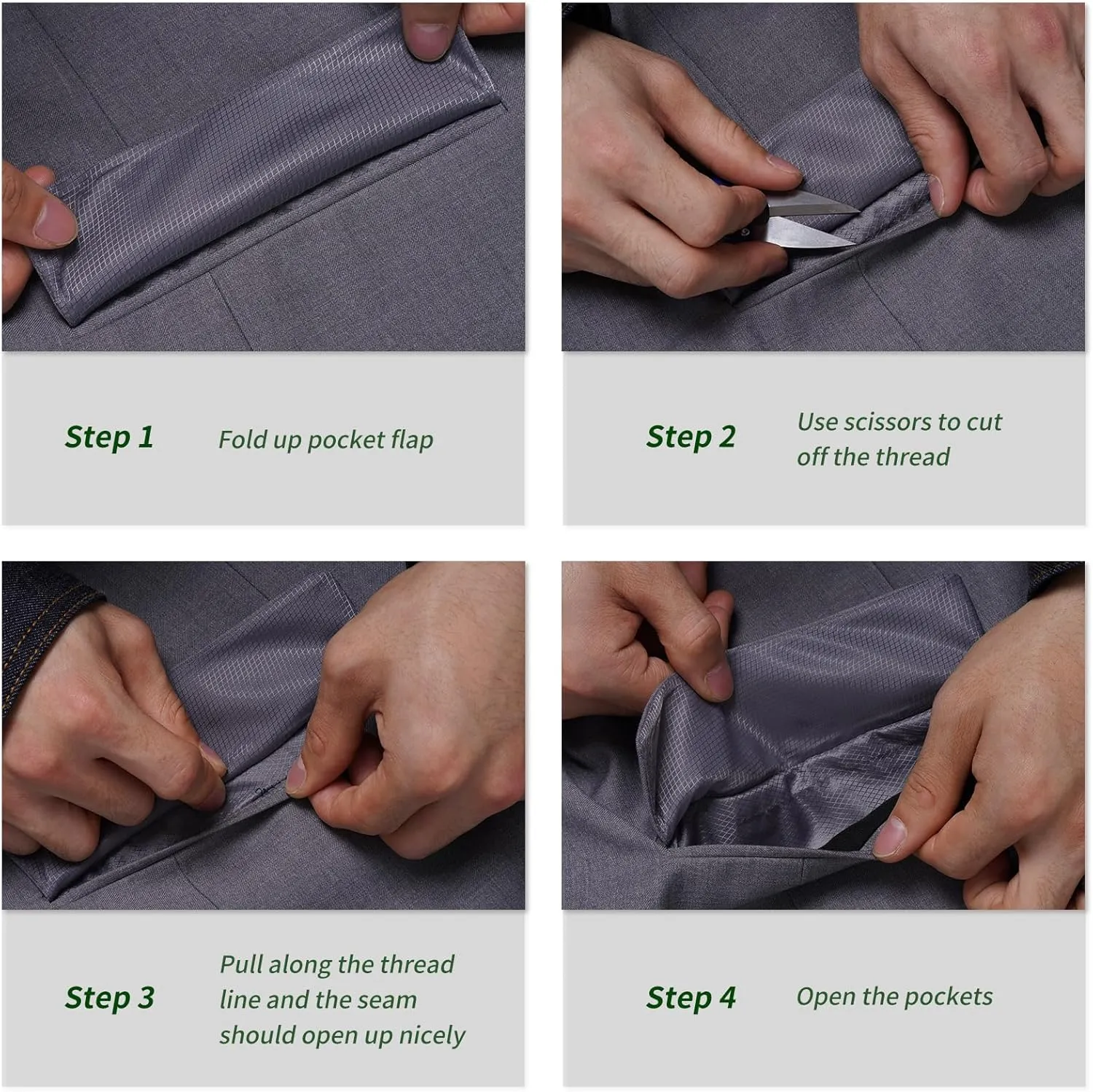 P&L Men's Premium Classic Fit 2 Piece Suit, 2 Button Blazer Jacket & Pants for Big and Tall, Daily Wear, Business & Wedding