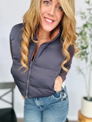 Reversible Puffer Vest - Two Looks in One