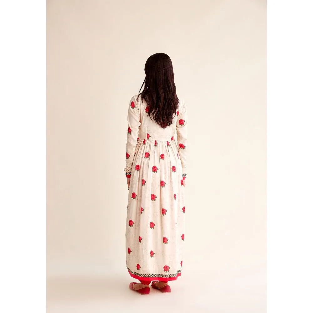 Roze Jashn Chanderi Angrakha (Set of 3)