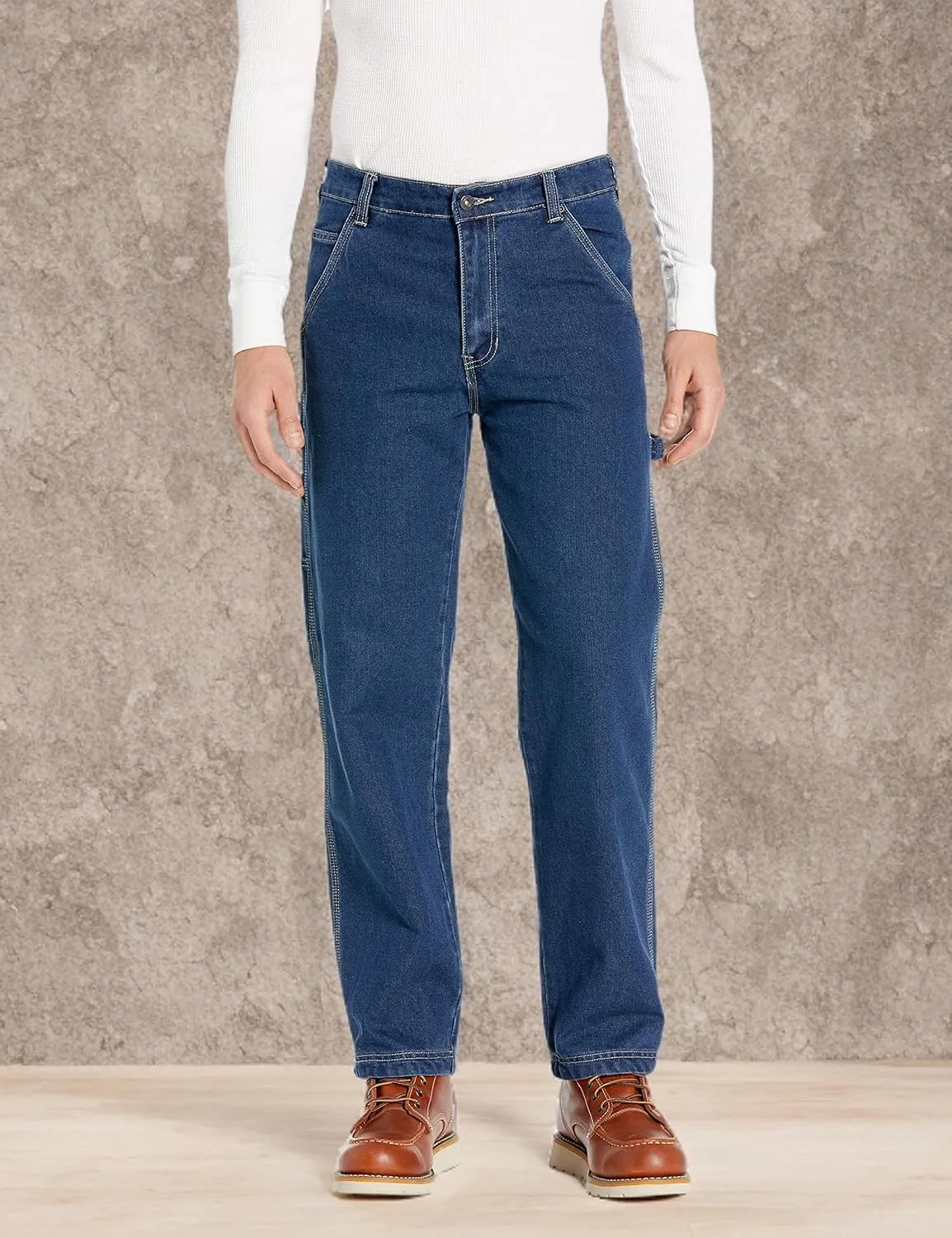 Smith's Workwear Men's Stretch Relaxed Fit Carpenter Jean