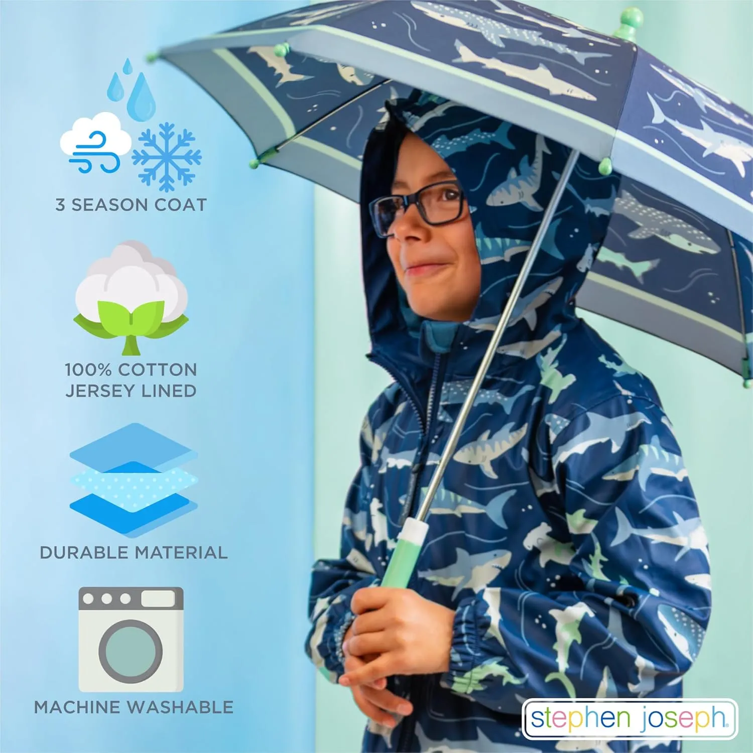 Stephen Joseph Boys Raincoat