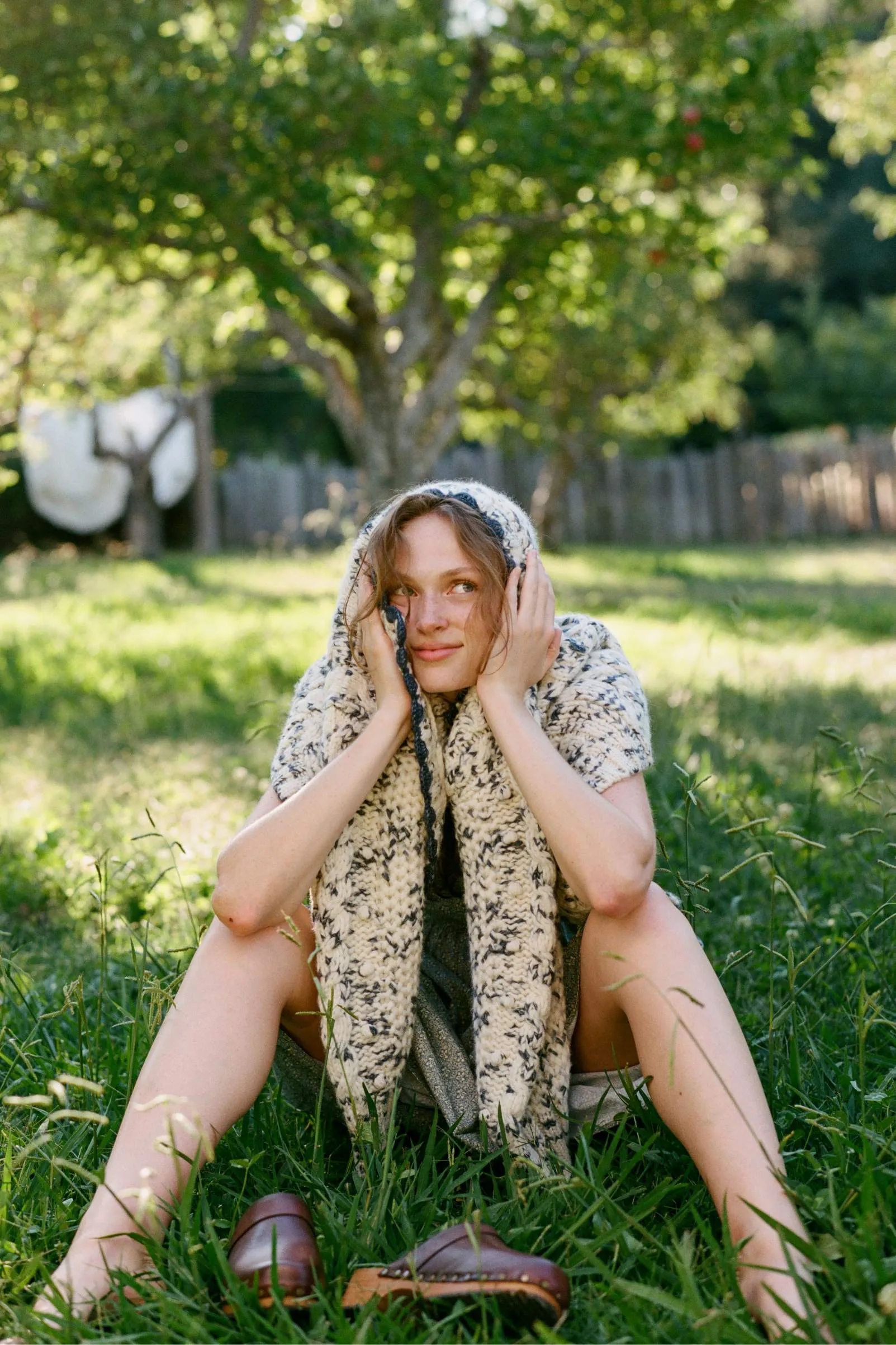 The Rune Cardigan | Speckled Rain