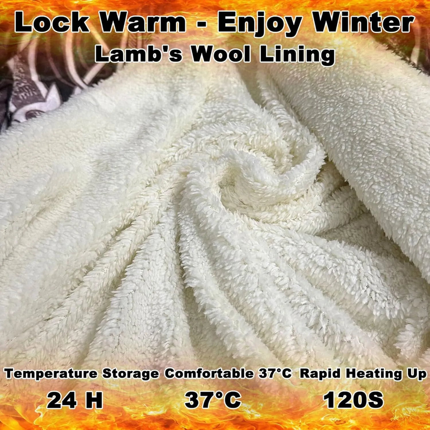 Viking Tattoo Men's Winter Warm Hooded Cloak Jacket Nordic Mythology Cashmere Coat Parka Odin Fenrir Wolf Valknut Amulet