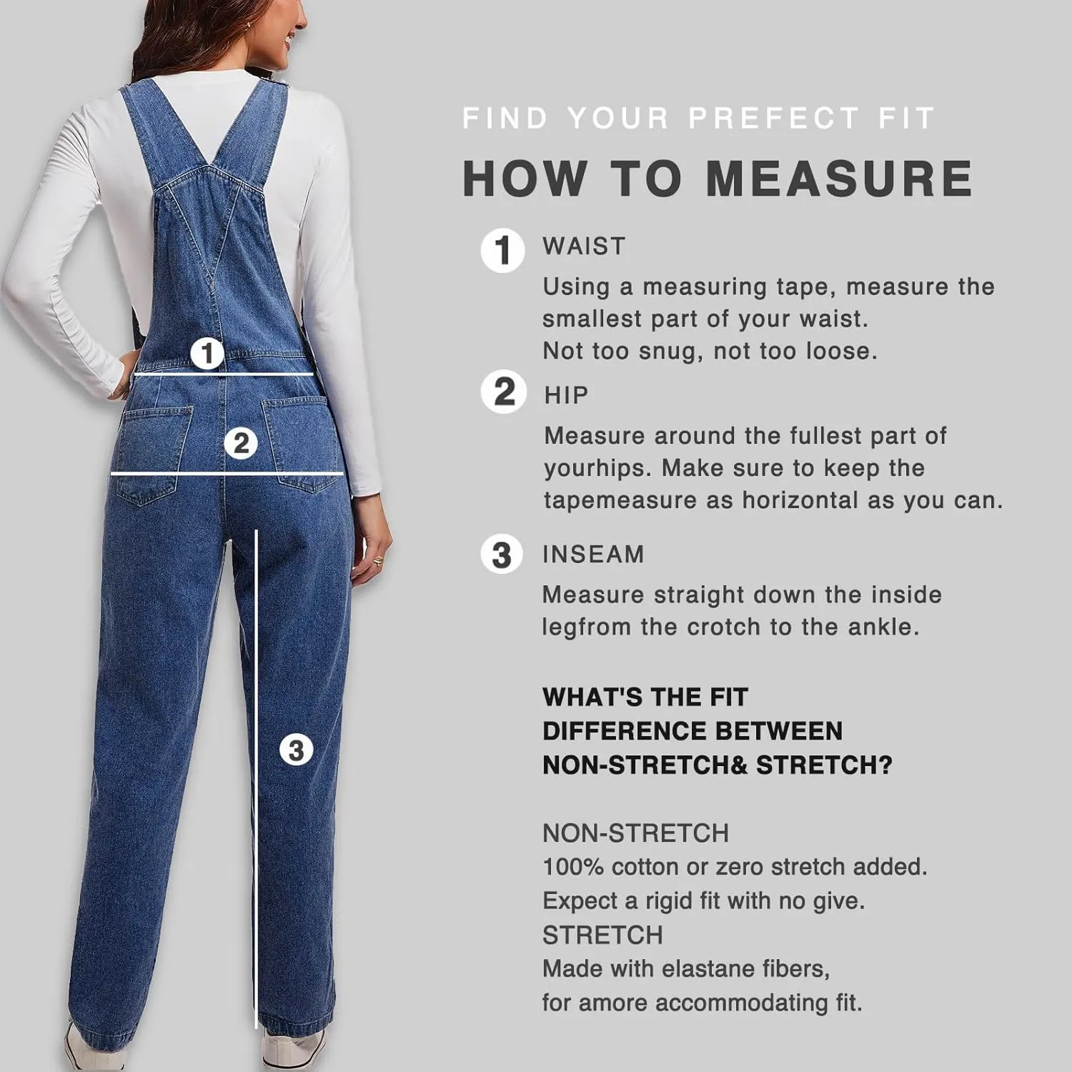 Women Denim Overalls Jean Bib 90s Retro Dungaree Ladies Loose Fit Fashion Cotton Casual Relaxed Jumpsuit