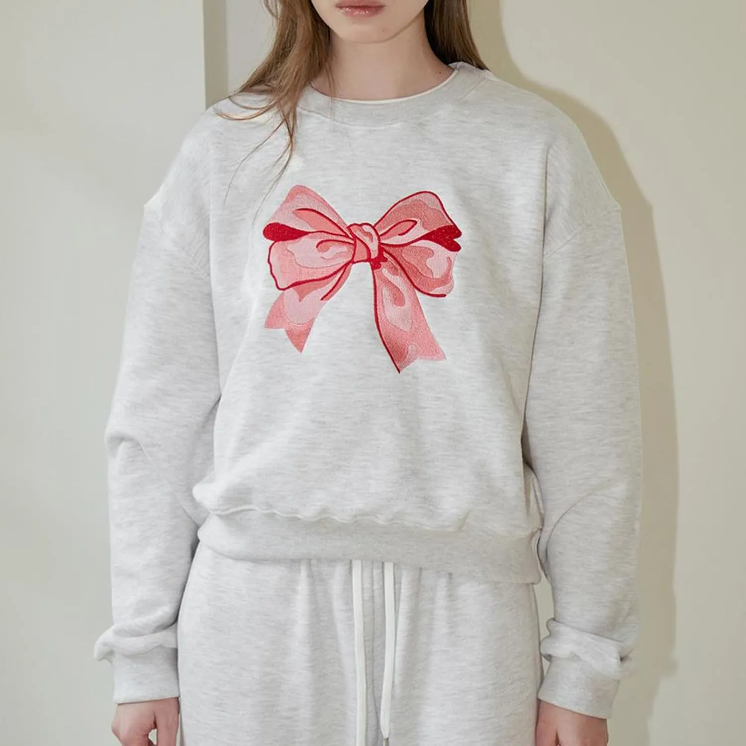 Women Oversized Graphic Sweatshirt Y2k Long Sleeve Crewneck Drop Shoulder Baggy Sweater Jacket Vintage Pullover Top