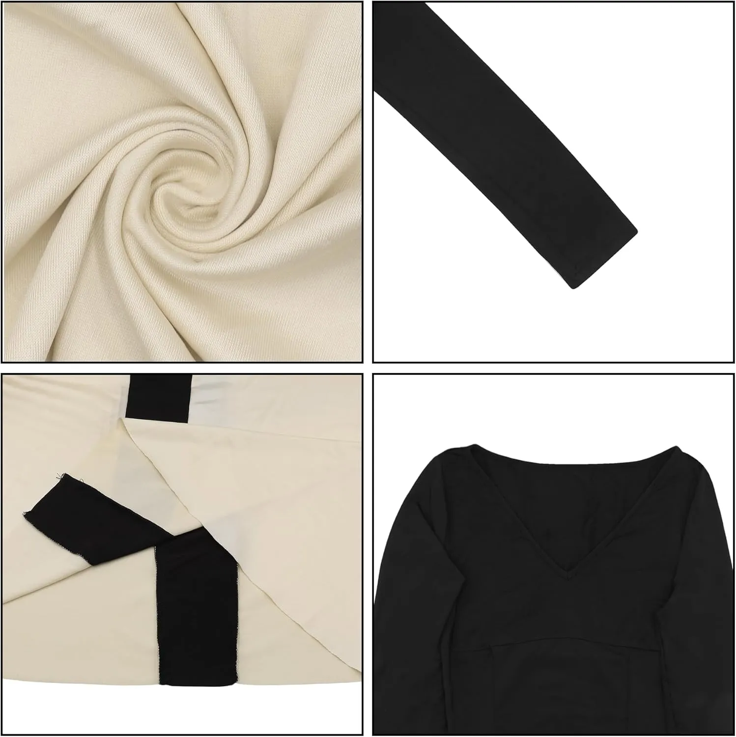 Women Patchwork Maxi Dress V Neck Long Sleeve Flowy Swing Dress Bodycon High Waist A Line Evening Gown Dress