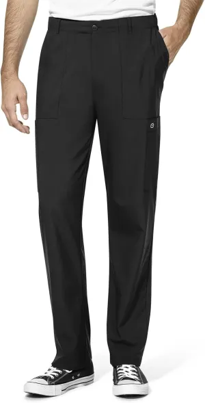 WonderWink Men's Flat Front Cargo Pant
