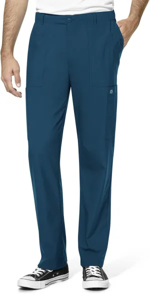 WonderWink Men's Flat Front Cargo Pant
