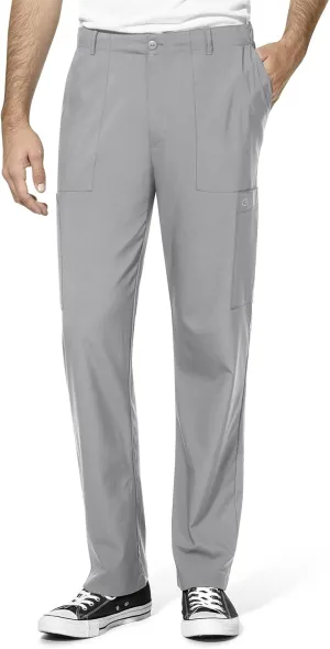 WonderWink Men's Flat Front Cargo Pant