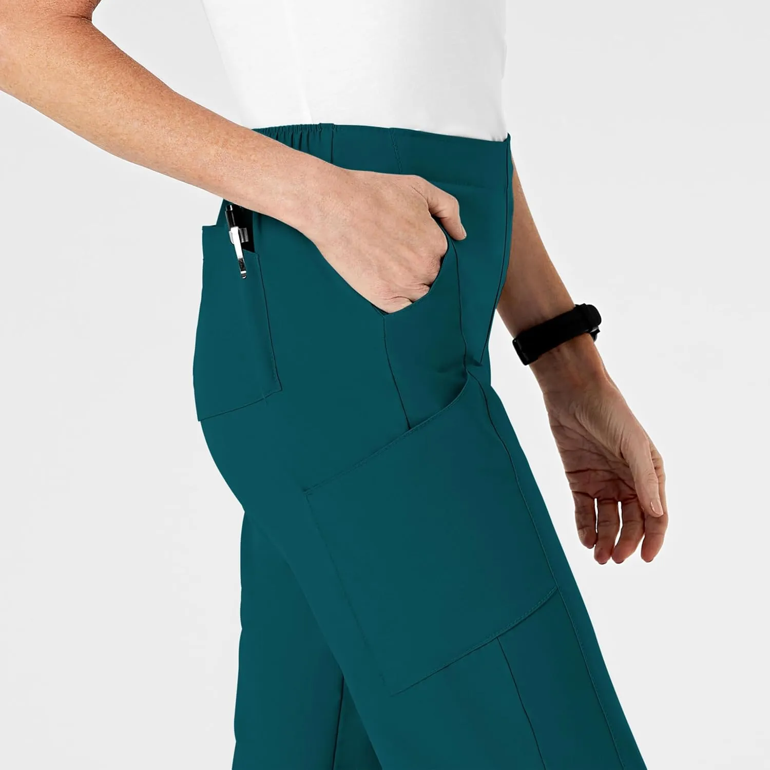 WonderWink W123 Scrubs Women's Flat Front Cargo Pant