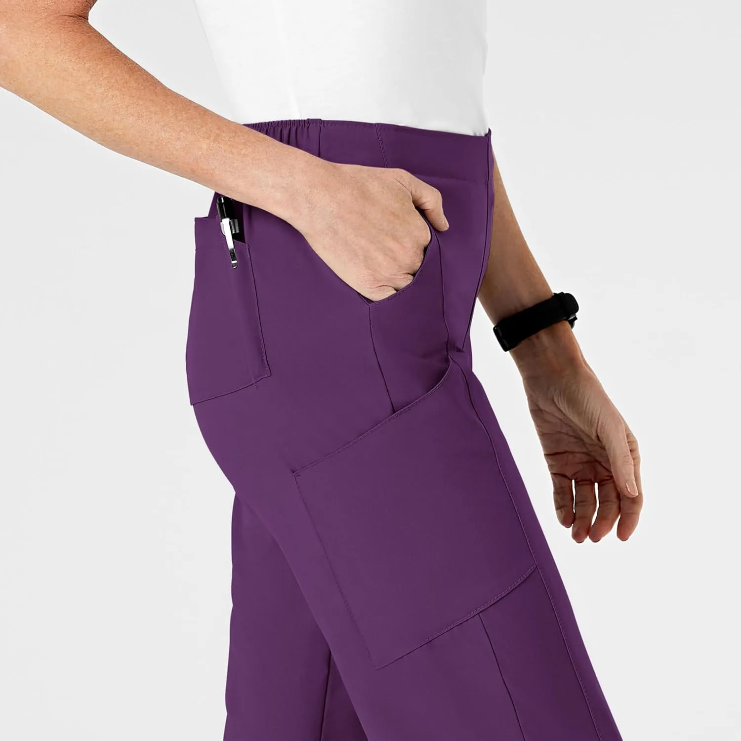 WonderWink W123 Scrubs Women's Flat Front Cargo Pant