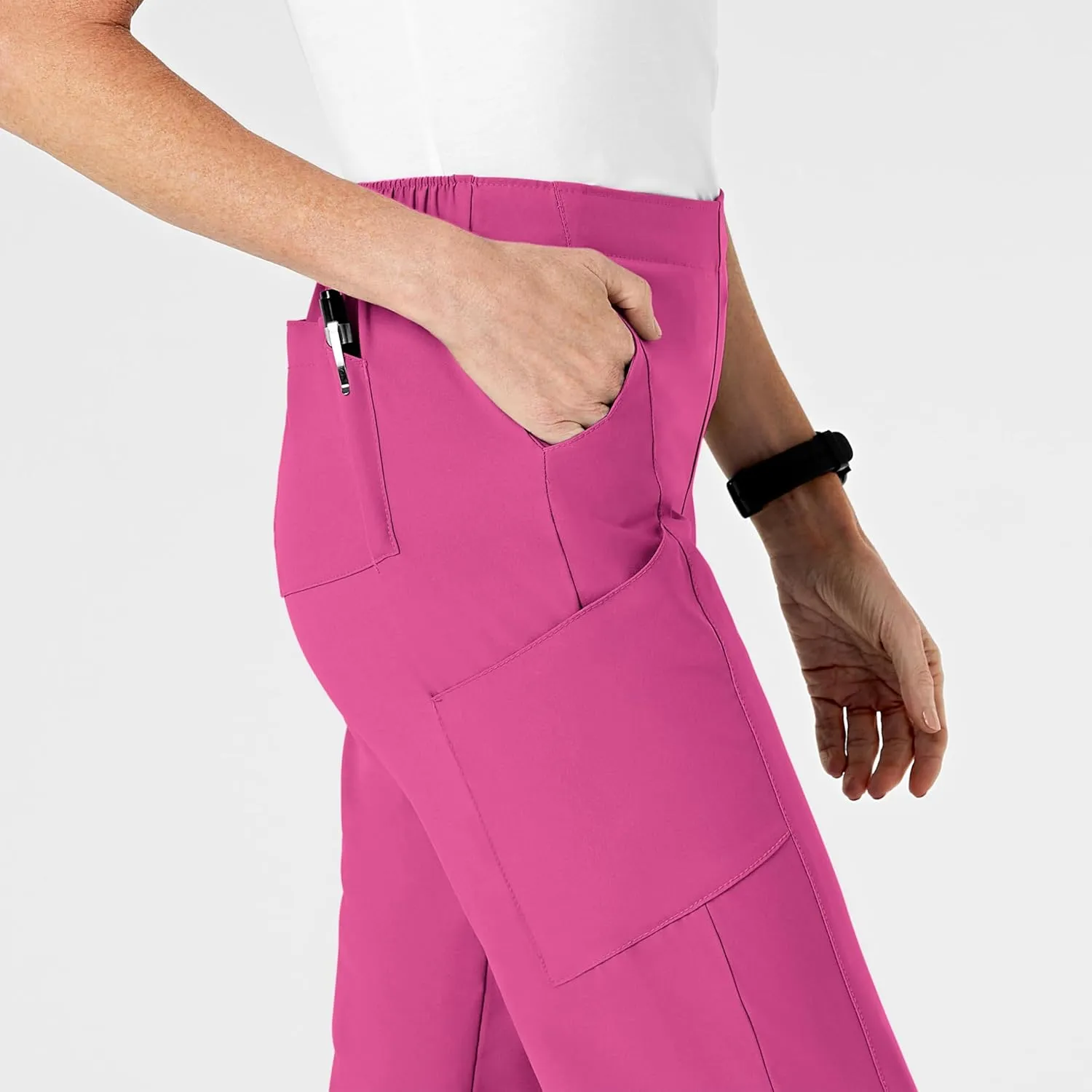 WonderWink W123 Scrubs Women's Flat Front Cargo Pant