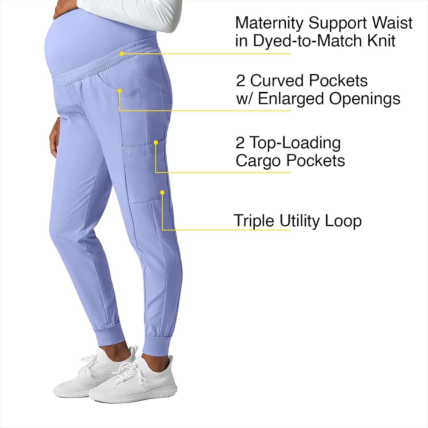 WonderWink Women's Maternity Jogger Pant