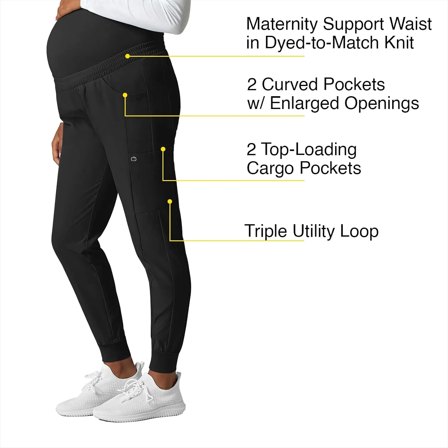 WonderWink Women's Maternity Jogger Pant