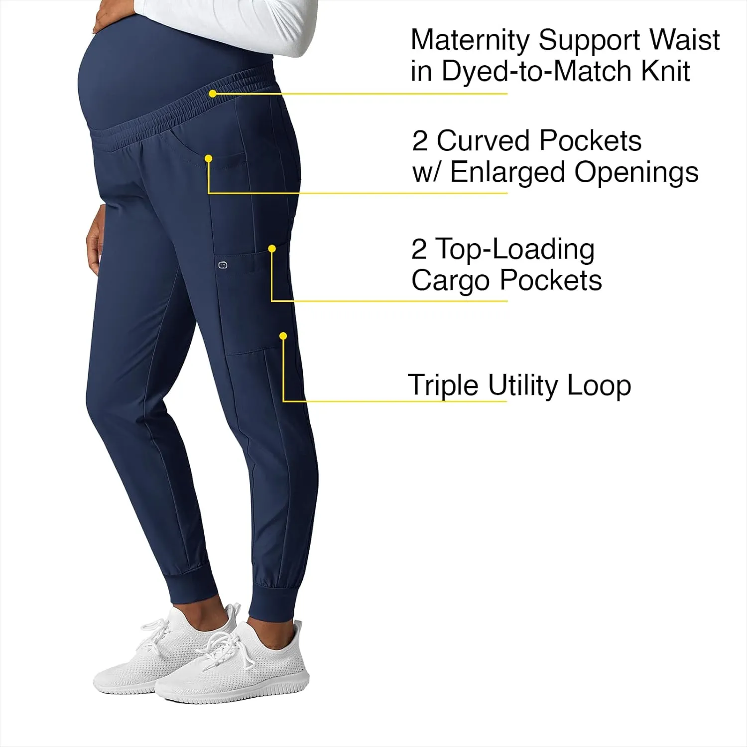 WonderWink Women's Maternity Jogger Pant