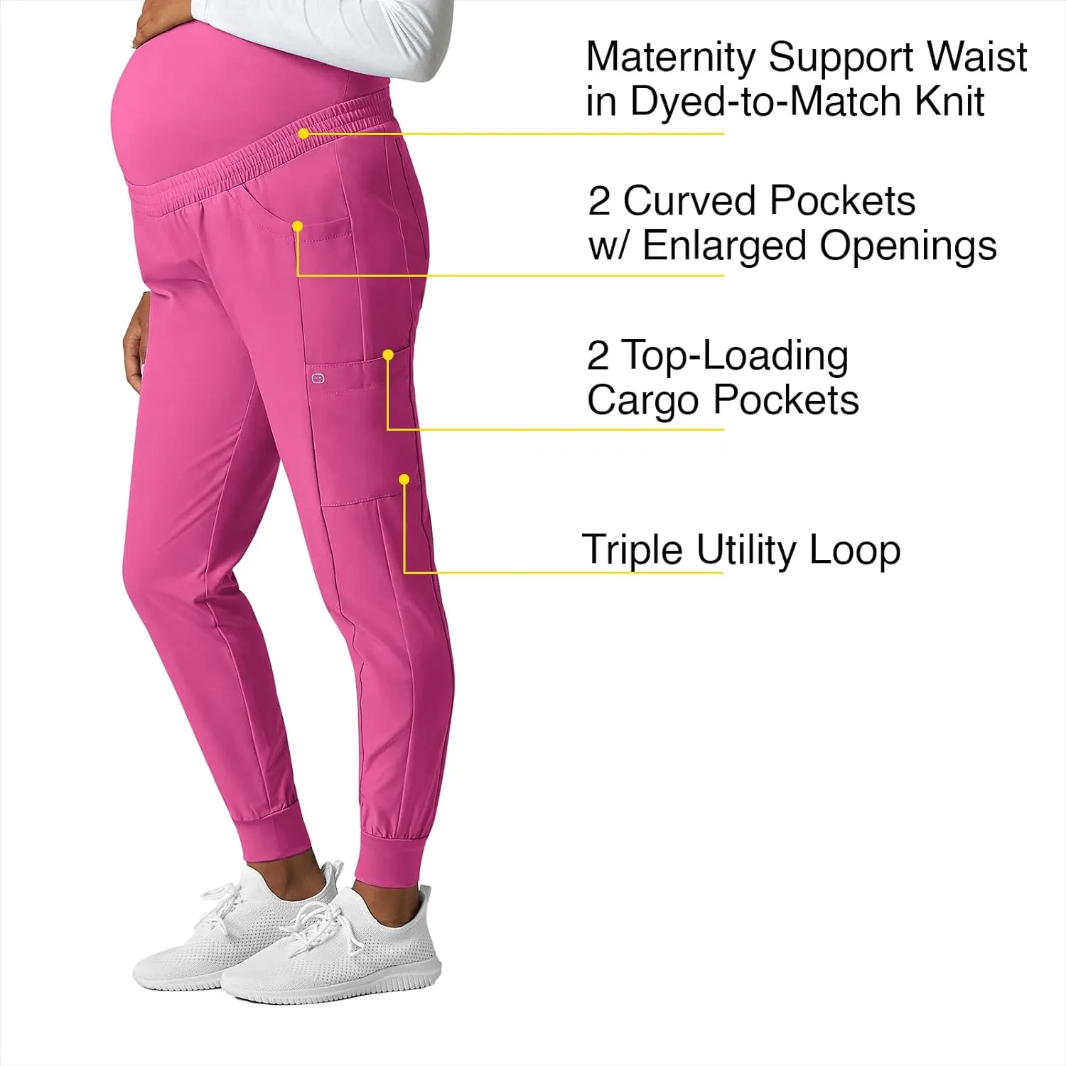WonderWink Women's Maternity Jogger Pant