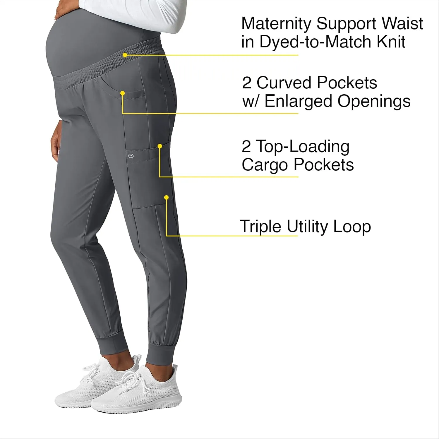 WonderWink Women's Maternity Jogger Pant