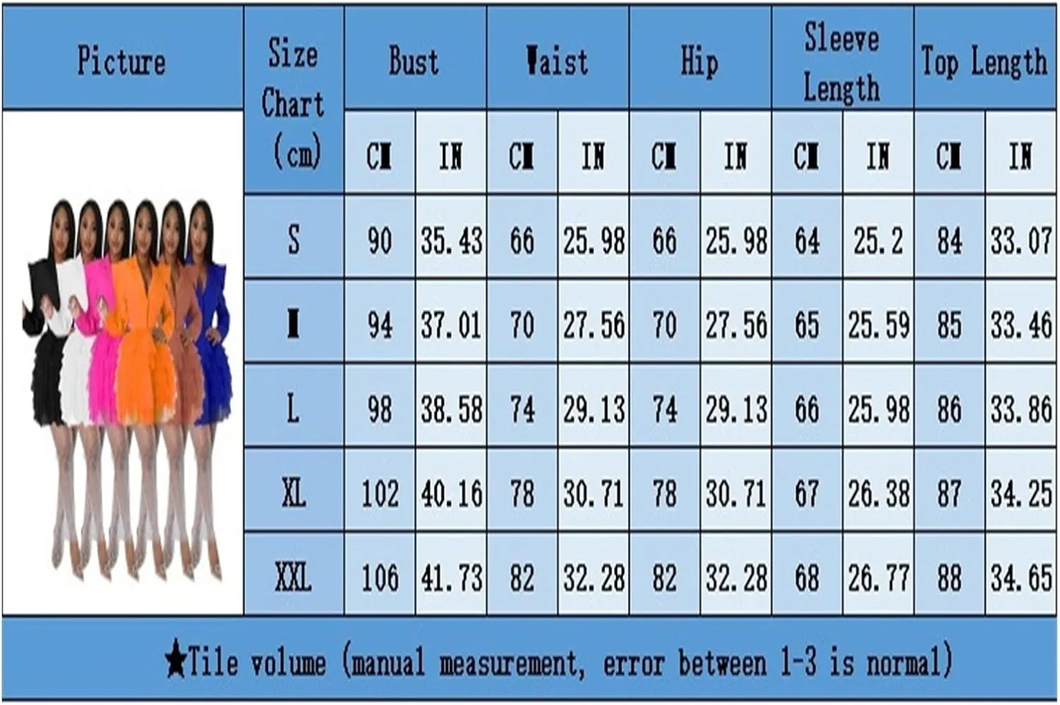 YLWX Lapel Blazer Dress for Women Sexy, Puffy Mesh V Neck Short Dresses for Work Business Special Occasion, Long Sleeve